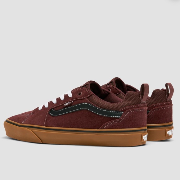 VANS | Filmore Skate Shoes in Suede/ Mesh in Chocolate/ Gum - Picture 4 of 9